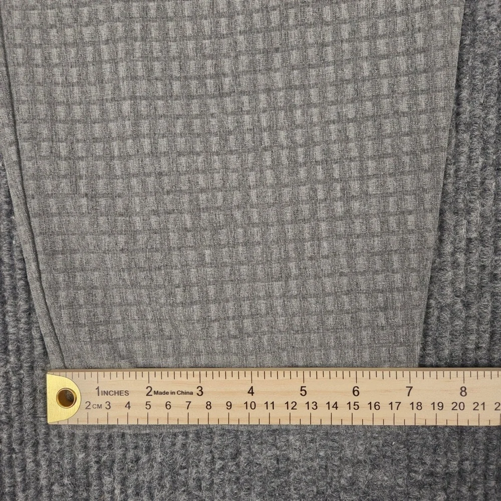 The North Face Tekware Grid Fleece Pants Mens‎ XL Grey Textured Hiking Trousers